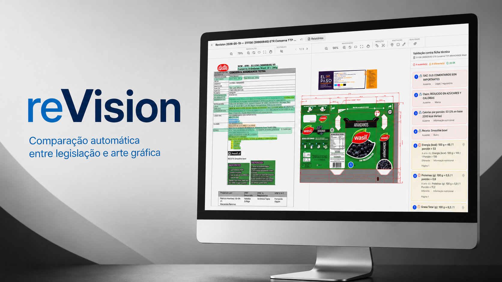 Nucleus - Blog 0 reVision: comparação automática de textos entre documento regulatório e arte gráfica